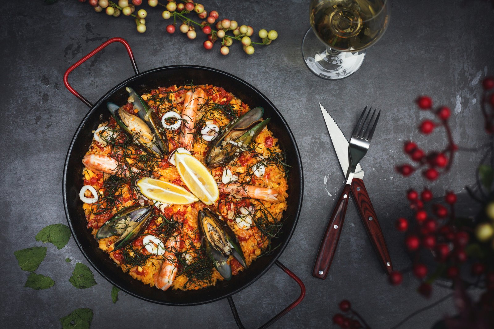 Seafood Paella